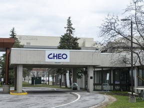 An entrance to the Children's Hospital of Eastern Ontario.  There is plenty of room for healthcare workers, even from the US.