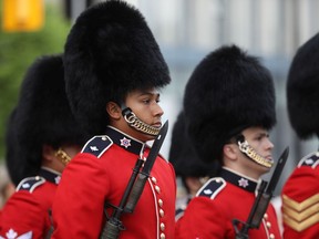 Governor General’s Foot Guards exercise Freedom of the City in Ottawa Saturday