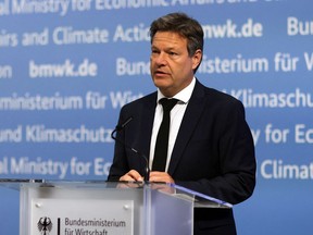 "Companies would have to stop production, lay off their workers, supply chains would collapse, people would go into debt to pay their heating bills," if Russian gas supplies remain as low as they are now, Germany's Economy Minister Robert Habeck told a newspaper.