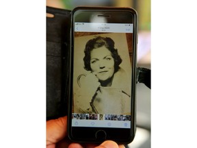 Malcolm Ives was reunited with his biological mother shortly after discovering his father and brother and keeps a picture of her on his phone.