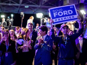 PC leader Doug Ford was elected premier of Ontario again with a majority government.