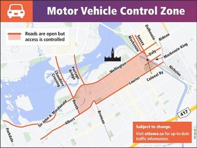 A new ‘control zone’ for vehicles from June 29 to at least July 4