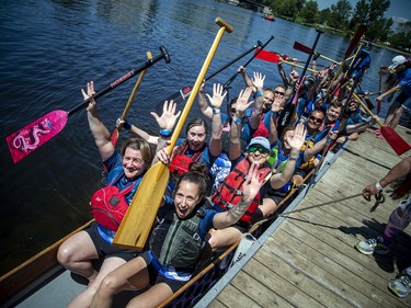 The Tim Hortons Ottawa Dragon Boat Festival returned to Mooney's Bay after a two-year pandemic pause.
