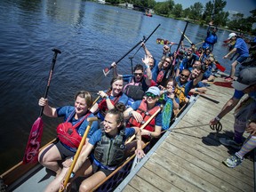 The Tim Hortons Ottawa Dragon Boat Festival returned to Mooney's Bay after a two-year pandemic pause.