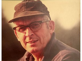 George Huson later in life. George is the biological father of Bob Huson and his half-brother, Malcolm Ives.