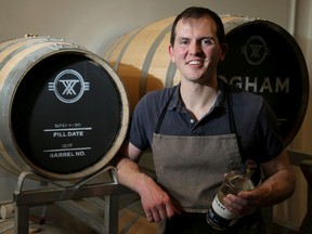 Adam Brierley is the founder of OGHAM Craft Spirits, an artisanal gin distillery and taste room in Kanata. Made with local ingredients, the small distillery was originally supposed to open in 2020, but the pandemic and supply-chain holdups pushed its opening back more than a year to September, 2021. 
Julie Oliver/POSTMEDIA