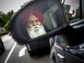 Veteran taxi driver Gursewak Singh Malhi now drives a hybrid Toyota Prius in a bid to reduce his overhead.  The hybrid replaced a four-cylinder, which replaced a six-cylinder, which replaced an eight-cylinder.