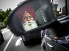 Veteran taxi driver Gursewak Singh Malhi now drives a hybrid Toyota Prius in a bid to reduce his overhead. The hybrid replaced a four-cylinder, which replaced a six-cylinder, which replaced an eight-cylinder.