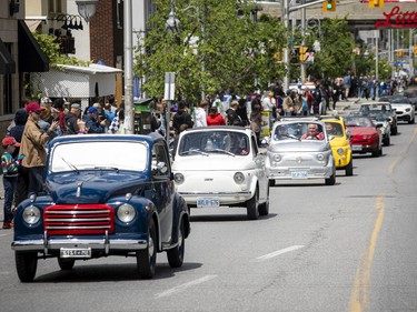 The 48th Settimana Italiana — Italian Week Ottawa — included Saturday's Italian car parade on Preston Street.