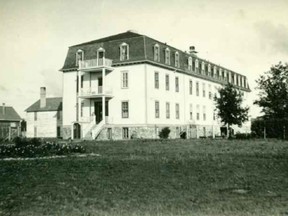 Fort Alexander Residential School.