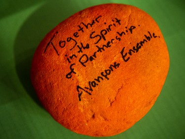 The Summer Solstice Indigenous Festival kicked off at Madahòkì Farm in Ottawa's west end on the day of celebration of National Indigenous Peoples Day. Elder Claudette Commanda, Prime Minister Justin Trudeau and Natan Open, president of Inuit Tapiriit Kanatami signed rocks that will be placed on a memorial path.