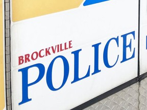 A file photo of a Brockville Police logo.