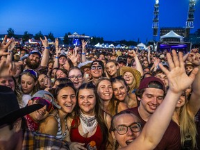 A sold-out crowd cheered Luke Combs on the RBC Stage at Bluesfest on Saturday, July 9, 2022.
