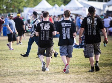 Rage Against the Machine fans were at LeBreton Flats Friday, July 15, 2022, for Bluesfest.
