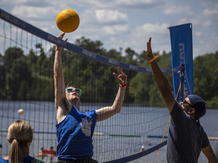 Summerfest 2024 Volleyball Match Lora Marlee