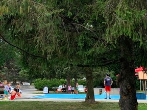 Ottawa has lots of wading pools, but there are no downtown outdoor pools for adults.