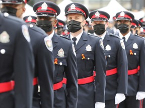 File photo: Ottawa Police recruits.