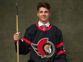 Defenceman Tomas Hamara was the No. 87 overall selection by Ottawa in the third round of the 2022 NHL draft on Friday.