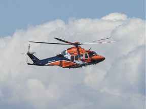 File photo: A Ornge helicopter. Ernest Doroszuk/Toronto Sun/Postmedia