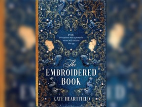 The cover of The Embroidered Book.