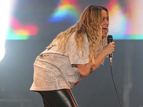 Ottawa's own Alanis Morissette played her first house concert in more than a decade at the RBC Ottawa Bluesfest on Sunday.