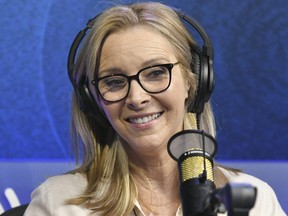 Lisa Kudrow visits the SiriusXM Hollywood Studio on June 28, 2022 in Los Angeles, Calif.