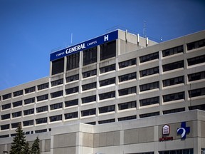 Una foto de archivo del Campus General del Hospital de Ottawa.  Desde que el programa piloto de rehabilitación COVID de los hospitales comenzó el año pasado, 41 pacientes han pasado por él.  Hay otras 53 personas esperando para entrar.