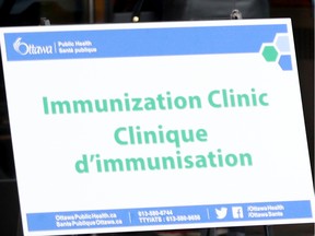 A pop-up flu shot clinic by Ottawa Public Health.File photo