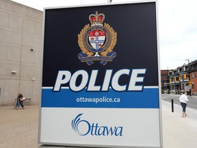 Ottawa Police Service headquarters on Elgin Street.