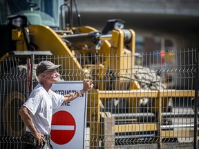 Dan Joly looks at the work being done on the Booth St.