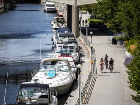 OTTAWA -- It was a spectacular day to get out and enjoy the warm sunshine along the Rideau Canal, Saturday, August 13, 2022.