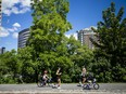 Beautiful summer day along the Rideau Canal.