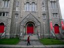 St.  Brigid's, a deconsecrated church, has been the site of a standoff between The United People of Canada and its landlords.
