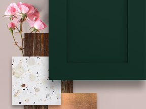 Pluck up your design courage to pick a colour Cabico’s Peaceful Forest, suggests MacDonald.