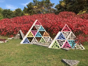 Large-scale art installations at Canadensis on Prince of Wales Drive are part of the Ottawa Garden Festival, a ten-day celebration which runs from August 12 to 21, 2022. Photo supplied by Canadensis.