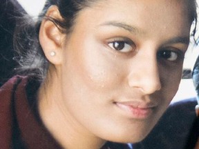 An undated file photo of Shamima Begum.