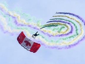 Catch the Skyhawks, the Canadian Armed Forces Parachute Team, at Aero Gatineau-Ottawa Sept. 16-18.