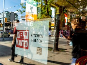 Canada continues to suffer from a labour shortage in some industries, such as the services sector.