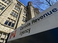 The Canada Revenue Agency building in Ottawa: Working in countries torn by war and violence should not be seen by tax authorities as evidence of wrongdoing by a charity.