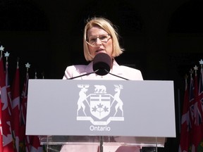 Sylvia Jones, Deputy Premier of Ontario and Minister of Health.