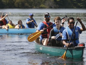 It was a fine day for a paddle and for building bridges as the 21st annual Flotilla For Friendship took place Wednesday.
