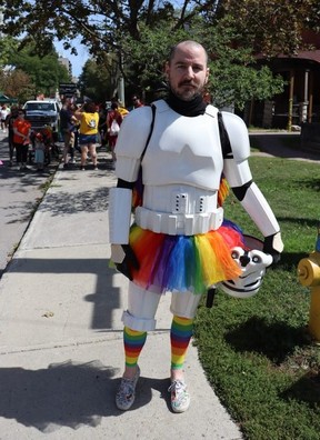 Rob Simpson, 39, of Ottawa, said he marched in the Capital Pride Parade to celebrate everyone’s sexuality.