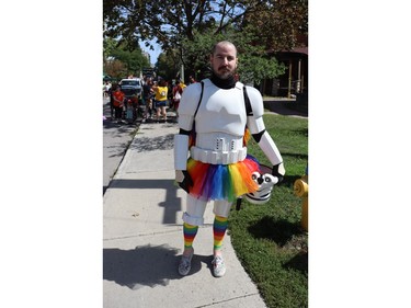 Rob Simpson, 39, of Ottawa, said he marched in the Capital Pride Parade to celebrate everyone's sexuality.
