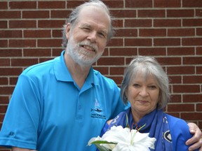 Greg Dargavel and his wife, Pam Hopkins-Dargavel, are searching for a living liver donor. A former nurse, Hopkins-Dargavel was working at The Ottawa Hospital in 1990 when she accidentally stuck a needle through her hand. She was later diagnosed with hepatitis C, a virus that has badly scarred her liver.