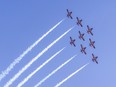 The Snowbirds perform in British Columbia in this file photo.