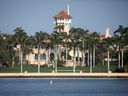 Former U.S. President Donald Trump's Mar-a-Lago resort is seen in Palm Beach, Florida, U.S., Feb. 8, 2021.
