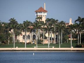 Judge Asks Trump Lawyers If They Plan To Argue Seized Documents Were Declassified As Ex-President Claims 3 Former U.S. President Donald Trump's Mar-a-Lago resort is seen in Palm Beach, Florida, U.S., Feb. 8, 2021.