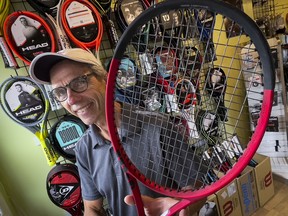 Gary Hawkes is serving up aces at his Performance Tennis Shop.