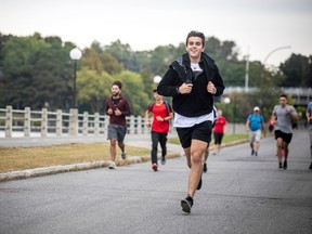 The Ottawa Terry Fox Run in support of cancer research was held along Colonel By Drive on Sunday, Sept. 18, 2022.