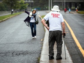 The Ottawa Terry Fox Run in support of cancer research was held along Colonel By Drive on Sunday, Sept. 18, 2022.